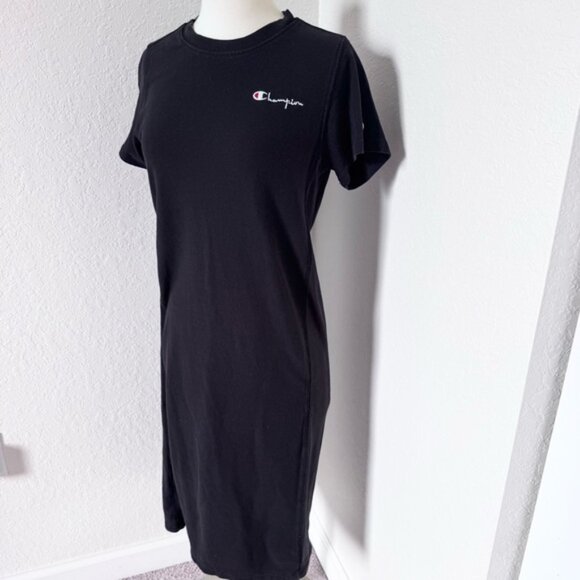 Champion Midi T Shirt Dress Retro - Picture 2 of 10